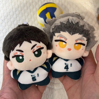 Sqt พวงกุญแจ จี้ตุ๊กตาอนิเมะ Haikyuu Akaashi Keiji Kotaro Bokuto ของเล่นสําหรับเด็ก