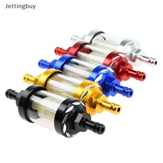 [Jettingbuy] ใหม่ พร้อมส่ง อะไหล่ไส้กรองน้ํามันเชื้อเพลิง CNC อะลูมิเนียมอัลลอย ขนาด 8 มม. สําหรับรถ ATV Dirt Pit Off-Road