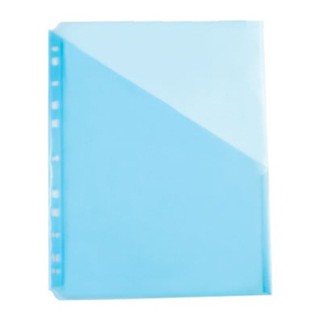 Bindermax ซองพลาสติก A4 ฟ้า   US-25A