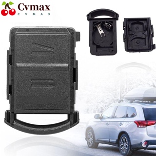 Cvmax รีโมตกุญแจรถยนต์ 2 ปุ่ม พร้อมที่วางแบตเตอรี่ สีดํา สําหรับ Vauxhall Opel Corsa C Meriva Combo Tigra