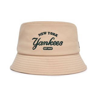 MLB หมวก Bucket Unisex รุ่น 3AHTV013N 50SAL - สีน้ำตาลอ่อน