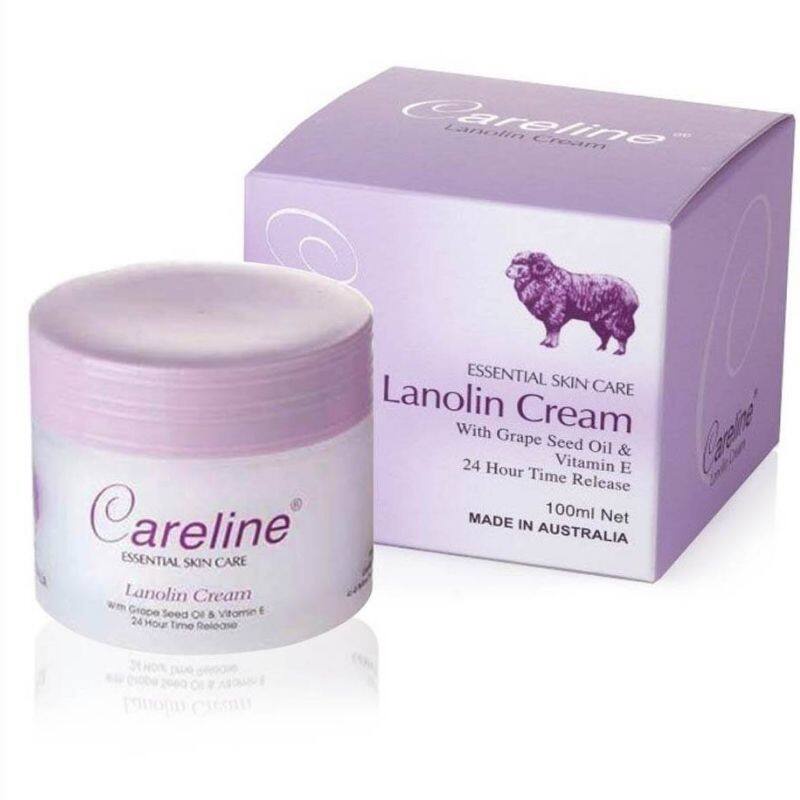 ครีมรกแกะออสเตรเลีย นำเข้าจากออสเตรเลีย Careline Lanolin Cream 100 ml รับประกันของแท้ 100%