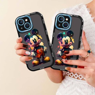 เคสป้องกันโทรศัพท์มือถือ แบบนิ่ม ลายการ์ตูนมิกกี้ เมาส์ สําหรับ iPhone 14 13pro xsmax 12 11 x xr 7plus