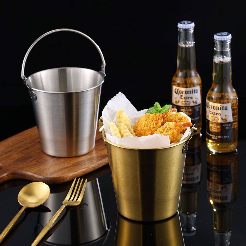 ถังน้ำแข็ง บาร์มัลติฟังก์ชั่แชมเปญเครือข่ายความคิดสร้างสรรค์ทอดมันฝรั่งหวานขนมขบเคี้ยวถังสแตนเลส - รูปที่ 3