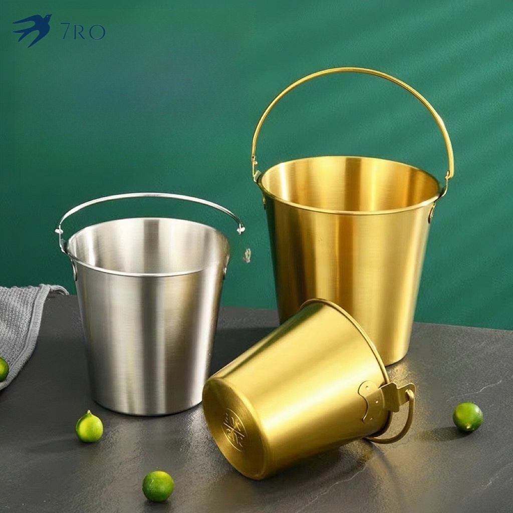 ถังน้ำแข็ง บาร์มัลติฟังก์ชั่แชมเปญเครือข่ายความคิดสร้างสรรค์ทอดมันฝรั่งหวานขนมขบเคี้ยวถังสแตนเลส - รูปที่ 4