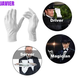 Javier ถุงมือทํางาน เทศกาล ผู้ชาย ผู้หญิง ประสิทธิภาพ แสดง ยิมนาสติก น้ําหนักเบา ถุงมือธง ป้องกันลายนิ้วมือ ถุงมือยืดหยุ่นสูง