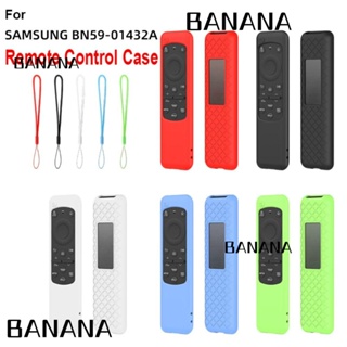 Banana1 เคสรีโมตคอนโทรล ซิลิโคนนิ่ม กันกระแทก ซักล้างได้ สําหรับ BN59-01432A