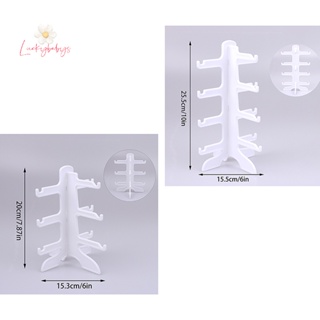 Luckybabys&gt; ใหม่ ชั้นวางแว่นตากันแดด 3*4/5 ชั้น