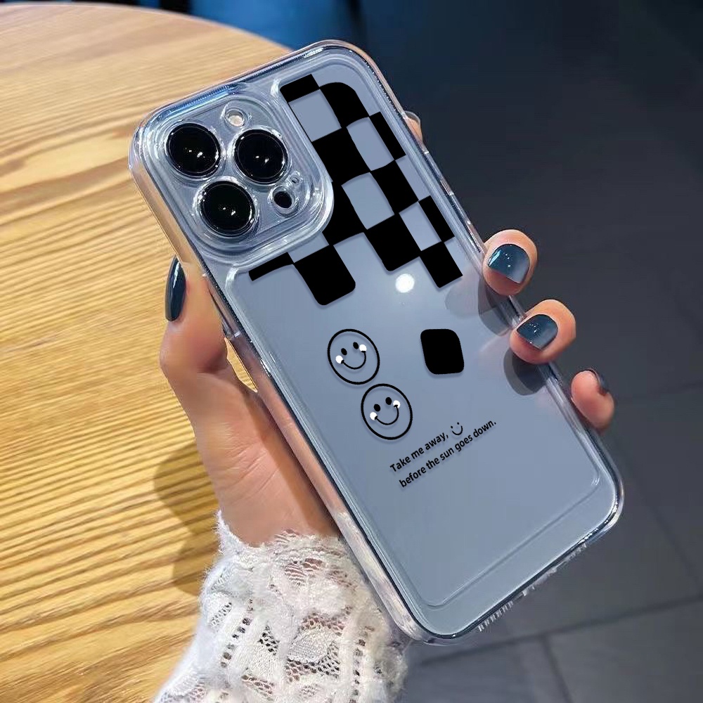 Space Case for iPhone 17 16 11 13 15 12 14 Pro Max X XS Max 7 8 15 14 Plus SE XR Clear TPU กันกระแทก เคสโทรศัพท์มือถือ - รูปที่ 3