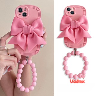 เคสโทรศัพท์มือถือนิ่ม ปิดด้านหลัง เนื้อแมตต์ ลายบาร์บี้น่ารัก 3D หรูหรา พร้อมสายคล้องมือ สําหรับ Vivo V25 Pro Y77E Y77 5G V23E V21 Y76 Y76s Y74s Y73S Y70S Y93 Y91C S1 Y85 V9