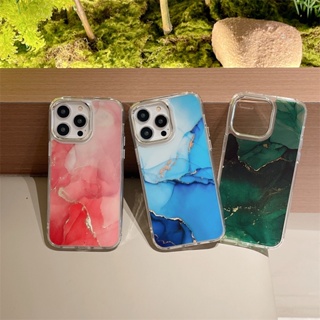 เคสโทรศัพท์มือถือ แบบใส กันกระแทก ลายหินอ่อน คุณภาพสูง สําหรับ iPhone 15 Ultra 14 13 12 Pro Max 11 Pro Max X XR XS 7 8 Plus