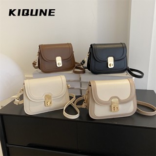 KIQUNE  กระเป๋าผู้หญิงสะพายข้าง กระเป๋าสะพาย ข้าง 2023 NEW   สบาย High quality Comfortable ins L91T12BZ 37Z230910