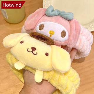 Hotwind ยางรัดผม แบบยืดหยุ่น ลายการ์ตูนน่ารัก เครื่องประดับ สําหรับผู้หญิง E2V1