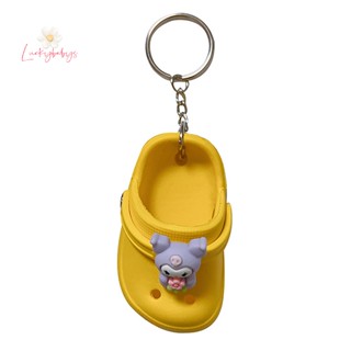 Luckybabys&gt; น่ารัก ขนาดเล็ก ใหม่ รองเท้าแตะ มินิ รองเท้า รถ คู่รัก พวงกุญแจ กระเป๋าเป้สะพายหลัง จี้ ใหม่