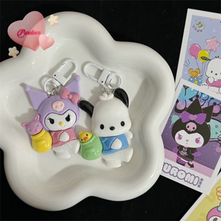 SANRIO Purelove&gt; พวงกุญแจ จี้การ์ตูนสุนัขชินนาม่อน คิตตี้น่ารัก สําหรับตกแต่งกระเป๋าเป้สะพายหลัง โรงเรียน ของขวัญเด็ก