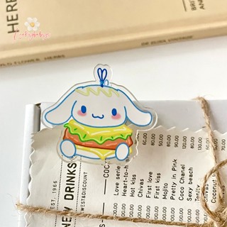 SANRIO Luckybabys&gt; คลิปซีล Pp ลาย Kuromi My Melody Cinnamoroll Pochacco Pompompurin น่ารัก ของขวัญวันเกิด สําหรับเด็กผู้หญิง