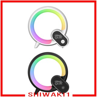 [Shiwaki1] โคมไฟกลางคืน LED RGB ชาร์จ USB สําหรับตกแต่งหอพัก ข้างเตียง ห้องรับประทานอาหาร ปาร์ตี้