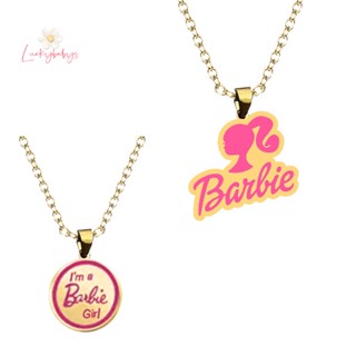 Luckybabys&gt; สร้อยคอ จี้ตุ๊กตาการ์ตูนอนิเมะ Kawaii สไตล์เรโทร เครื่องประดับแฟชั่น สําหรับเด็กผู้หญิง