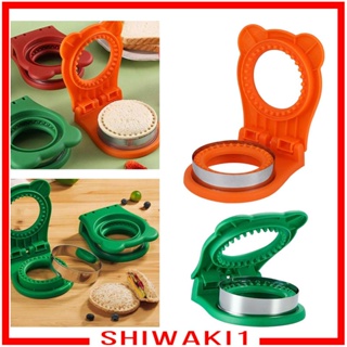 [Shiwaki1] เครื่องตัดแซนวิช และซีล ใช้ซ้ําได้ สําหรับทําขนมปังปิ้ง คุกกี้ DIY