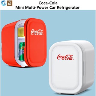 Xiaomi Youpin Coca-Cola ตู้เย็น ขนาดเล็ก 3 ลิตร 12V-24V-220V 3 ลิตร สําหรับบ้าน ออฟฟิศ