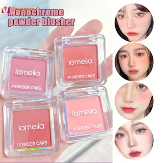 17g Ins Latin America&amp;#39;s High Natural Monochrome Ice Powder Blusher ไฮไลท์สี veemm