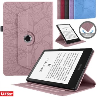 เคสแท็บเล็ตหนัง หมุนได้ 360 องศา พร้อมขาตั้ง สําหรับ Kindle Paperwhite 5 11th Generation 2021