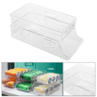 [Dolity2] เครื่องจ่ายกระป๋องอัตโนมัติ 2 ชั้น แบบพกพา สําหรับห้องครัว ตู้กับข้าว