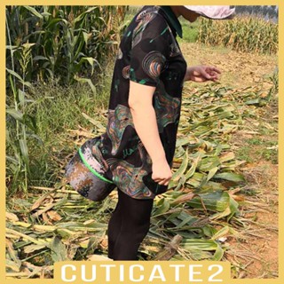 [Cuticate2] เก้าอี้สตูล ทรงกลม ขนาดเล็ก สวมใส่สบาย สําหรับฟาร์มทํางาน ตั้งแคมป์ ตกปลา