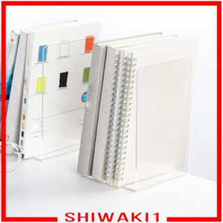 [Shiwaki1] ชั้นวางหนังสืออะคริลิค กันลื่น สําหรับตกแต่งคริสต์มาส หนังสือหนัก