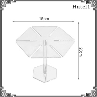 [Hatel] ขาตั้งอะคริลิคใส สําหรับวางขนมหวาน เค้ก