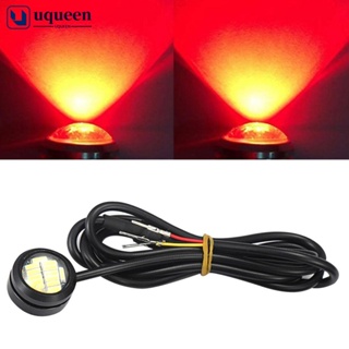 Uqueen ไฟเบรกสปอตไลท์ LED U3V9 สําหรับรถจักรยานยนต์ 1 ชิ้น