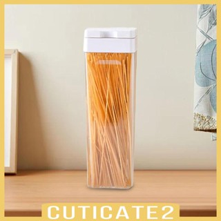 [Cuticate2] ฝาปิดถังจ่ายซีเรียล เส้นสปาเก็ตตี้ เส้นก๋วยเตี๋ยว แบบหมุนได้