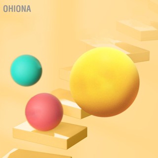 OHIONA PU Ball Light น้ำหนักสนุก Bouncy Mute Soft ฟองน้ำนุ่ม Baby สำหรับสนามเด็กเล่นโรงเรียนบ้าน