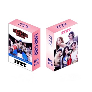 การ์ดโลโม่ อัลบั้มรูปภาพ ITZY BET On ME KILL MY DOUBT RYUJIN LIA YUNA YEJI CHAERYOUNG Kpop ลดราคา จํานวน 60 ชิ้น ต่อกล่อง