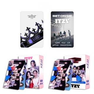 พร้อมส่ง โปสการ์ดโลโม่ ITZY BET ON ME 60 ชิ้น ต่อกล่อง