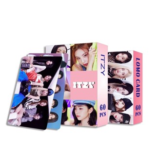 โปสการ์ด อัลบั้มรูปภาพ ITZY BET ON ME KILL MY DOUBT Lomo Cards RYUJIN LIA YUNA YEJI CHAERYOUNG Kpop 60 ชิ้น ต่อกล่อง