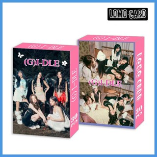 โปสการ์ดโลโม่ อัลบั้ม I-DLE I FEEL NXDE GIDLE Miyeon Yuqi Soyeon Shuhua Minnie Kpop จํานวน 30 ชิ้น ต่อกล่อง