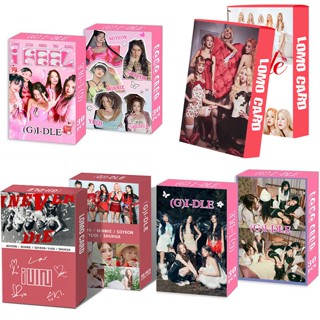 โปสการ์ดโลโม่ อัลบั้ม I-DLE I FEEL NXDE GIDLE Miyeon Yuqi Soyeon Shuhua Minnie Kpop 30 ชิ้น ต่อกล่อง