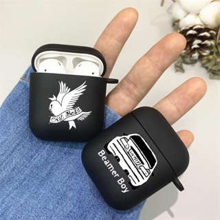 เคสหูฟังไร้สาย แบบนิ่ม ลายรอยสัก Rapper Lil Peep Crybaby Hellboy สําหรับ Airpods Pro 3 2 1