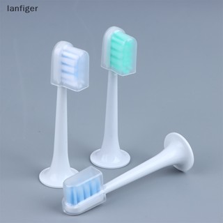 Lanf หัวแปรงสีฟันไฟฟ้าโซนิค สําหรับ T300 T500 3 ชิ้น EN
