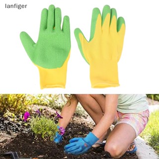 Lanf ถุงมือป้องกัน กันน้ํา ทนทาน สําหรับเด็ก EN