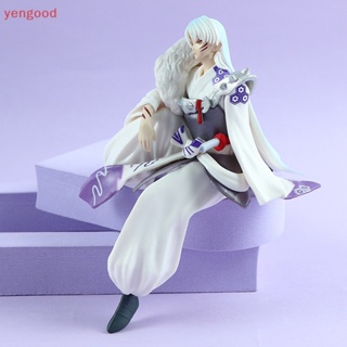 (YGD) โมเดลฟิกเกอร์ PVC อนิเมะ Inuyasha Kikyō Sesshoumaru Higurashi Kagome ขนาด 13 ซม. ของขวัญ ของเล่นสะสม สําหรับเด็ก