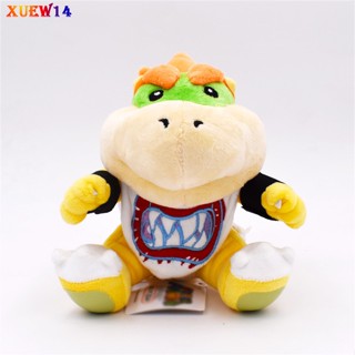 T8 ตุ๊กตานุ่ม รูปการ์ตูน Super Mario Bowser JR Koopa Kawaii ขนาด 18 ซม. ของขวัญสําหรับเด็ก