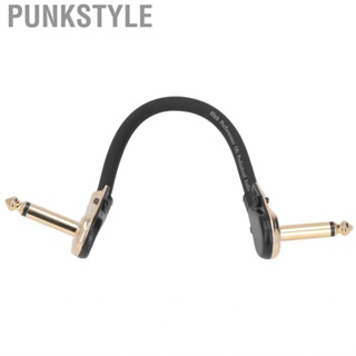 Punkstyle Compact Pedal Effects Cable Concert Right Angle HiFi Guitar  Cord