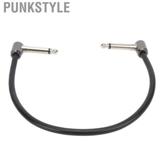 Punkstyle Guitar  Cable  Dual Right Angle Plug Pedal Wire for Bass