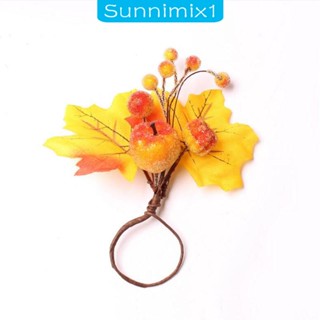 [Sunnimix1] แหวนรัดผ้าเช็ดปาก เหมาะกับเทศกาลฮาโลวีน สําหรับห้องรับประทานอาหาร บาร์ ห้องครัว โรงแรม