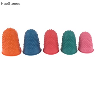 Haostones ปลอกยาง ทรงกรวย สําหรับเย็บผ้า 5 ชิ้น