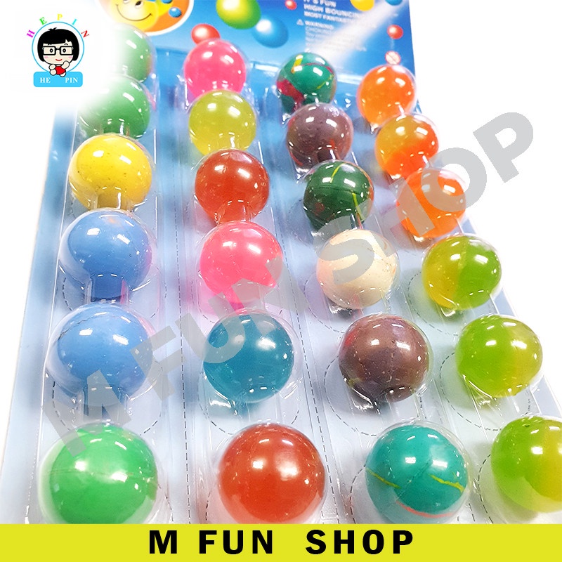 สีสัน Bouncing Ball เด็กสนุกเล่นกลางแจ้ง 24 ชิ้น / สีสัน Bouncing Ball เด็กเกมเล่นกลางแจ้ง 24 ชิ้น