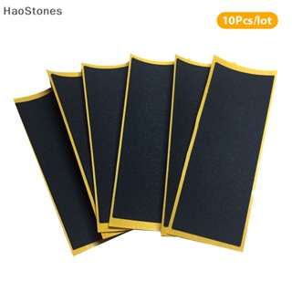 Haostones เทปสติกเกอร์โฟม สีดํา สําหรับติดฟิงเกอร์บอร์ด 10 ชิ้น ต่อล็อต TH