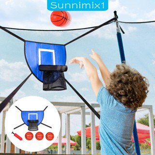 [Sunnimix1] ห่วงบาสเก็ตบอล ขนาดเล็ก น้ําหนักเบา พร้อมขาตั้ง สําหรับบาสเก็ตบอล